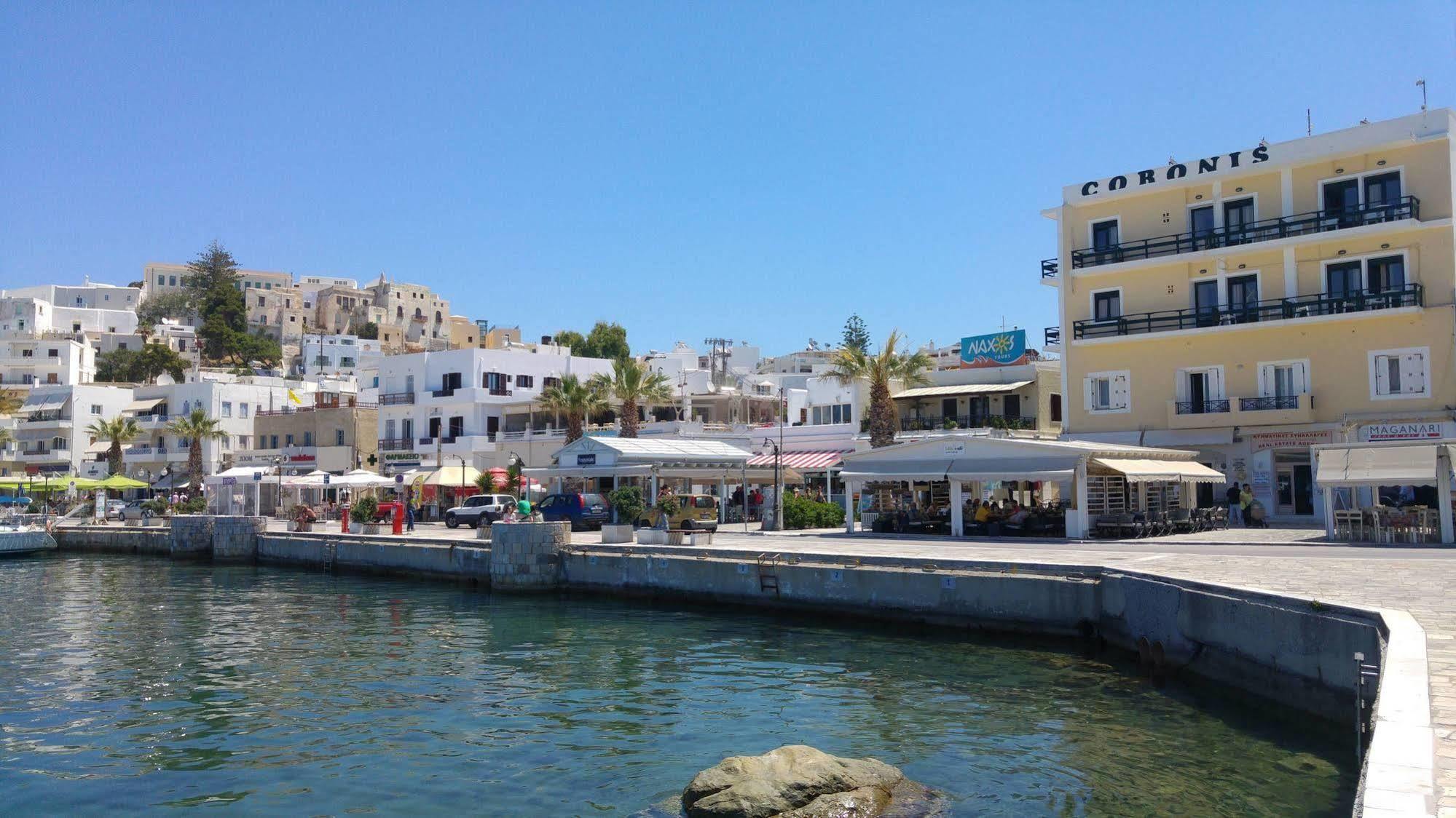 Hotel Coronis Naxos City Exteriör bild